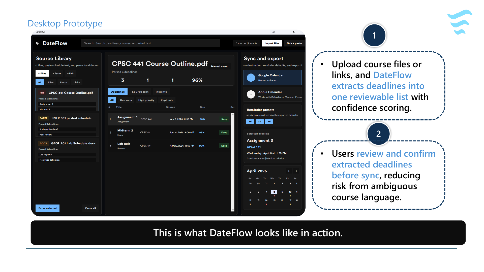 DateFlow slide deck page 5