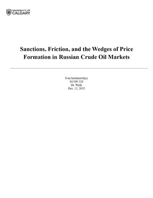 Sanctions, Friction & Wedges in Russia Crude Markets