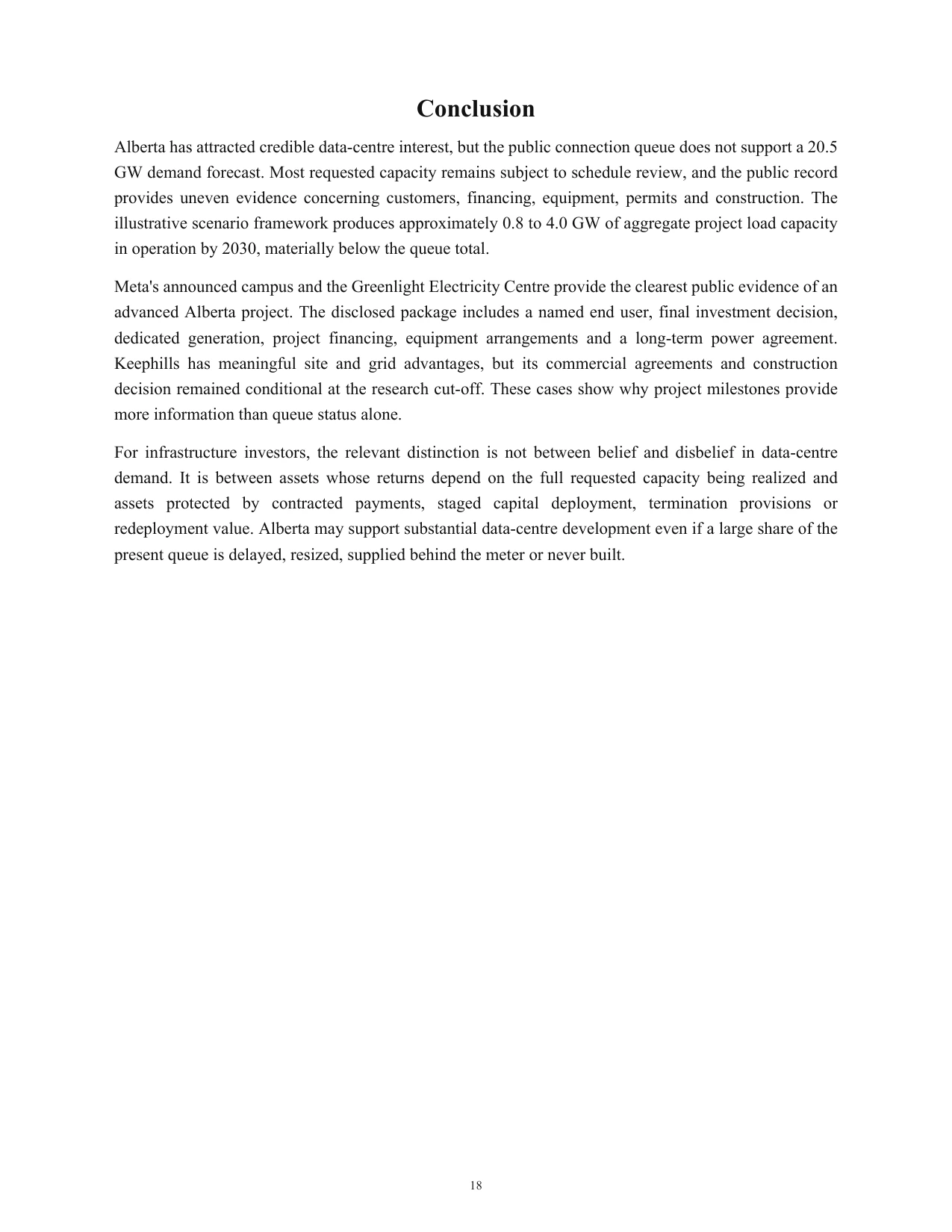 Megawatts on Paper research report page 19